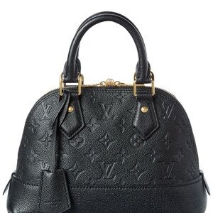 Black Leather Handbag